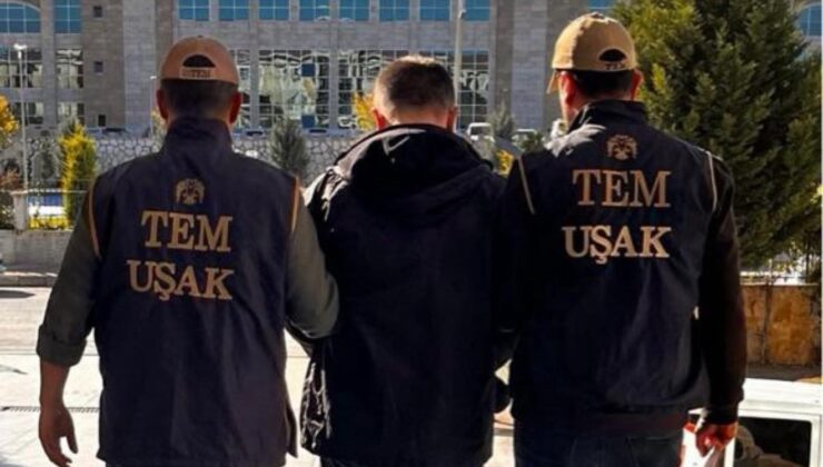 Uşak’ta FETÖ/PDY Üyesi Hükümlü, Terörle Mücadele Ekiplerince Yakalanarak Cezaevine Teslim Edildi