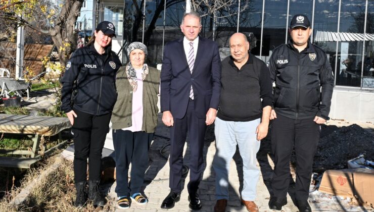 Uşak İl Emniyet Müdürü Taner Çiftçi, Şehit Aileleriyle Bir Araya Geldi