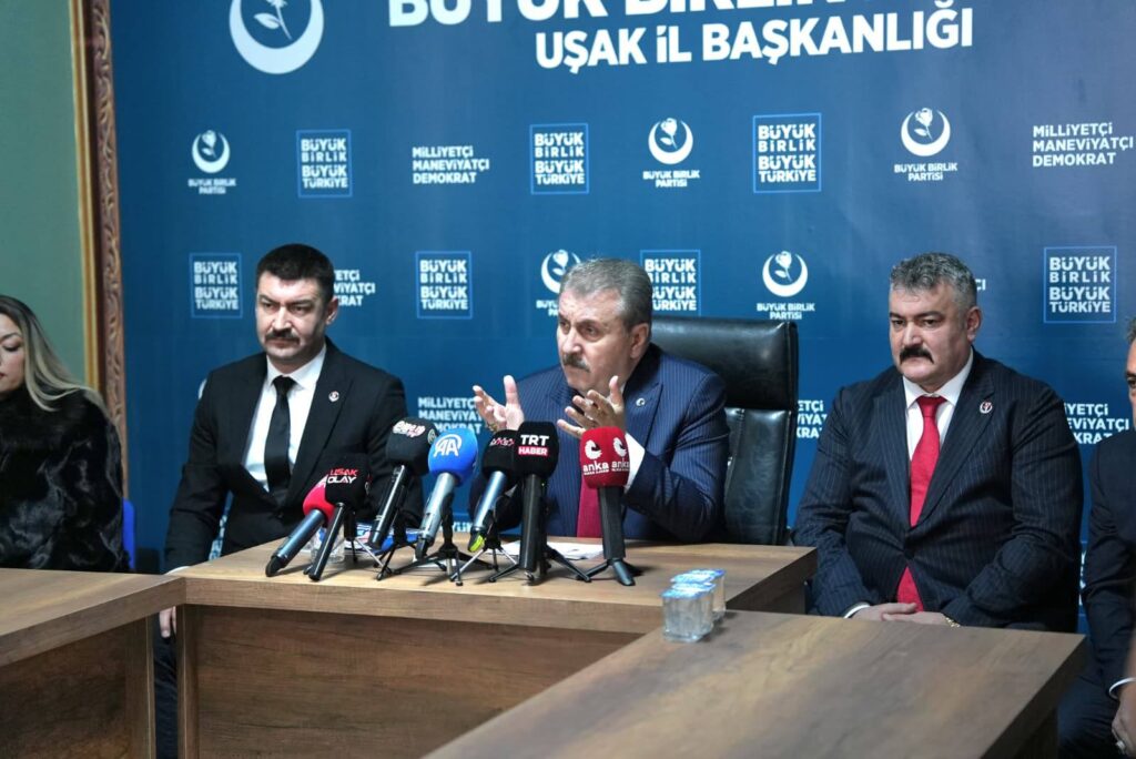 BBP Genel Başkanı Mustafa Destici’den Uşak Teşkilatına Ziyaret ve Yeni Hizmet Binası Açılışı - 602373075 1607346000227059 7658142305470353755 n