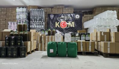 Uşak Emniyet Müdürlüğü’nden Kaçakçılık ve Sahtecilikle Mücadele Operasyonu