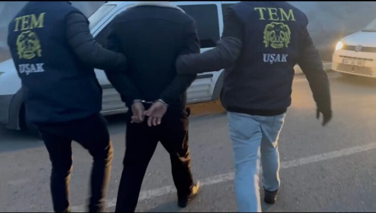 Uşak’ta DAEŞ Operasyonu: Yabancı Uyruklu Şüpheli Yakalandı