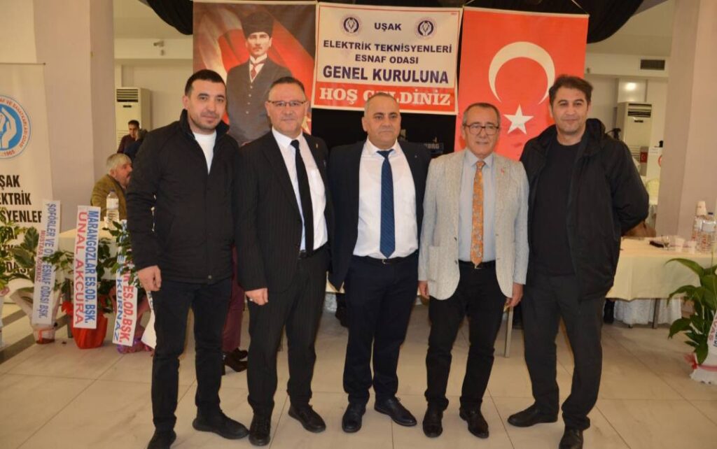 Uşak Elektrik Teknisyenleri Esnaf Odası’nın 2026 Yılı Olağan Genel Kurul Toplantısı Gerçekleştirildi - 619202322 1325166472975196 1156134284719416638 n
