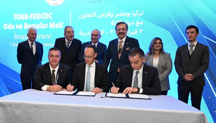 UTSO Başkanı Kandemir, Türkiye–Mısır İş Birliği Forumunda Uşak’ı Temsil Etti