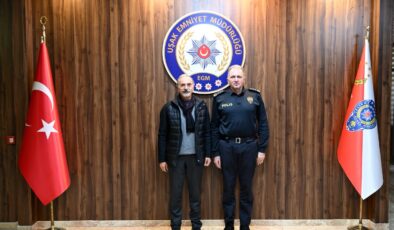 22 ve 26. Dönem AK Parti Uşak Milletvekili Dr. Alim Tunç’tan İl Emniyet Müdürü Taner Çiftçi’ye Kurumsal Nezaket Ziyareti Gerçekleştirildi