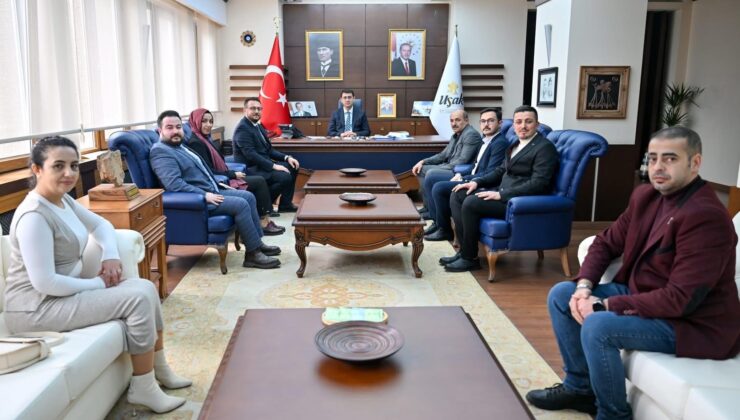 Anahtar Parti, Uşak İl Başkanlığından Serdar Kartal’a Hayırlı Olsun Ziyareti