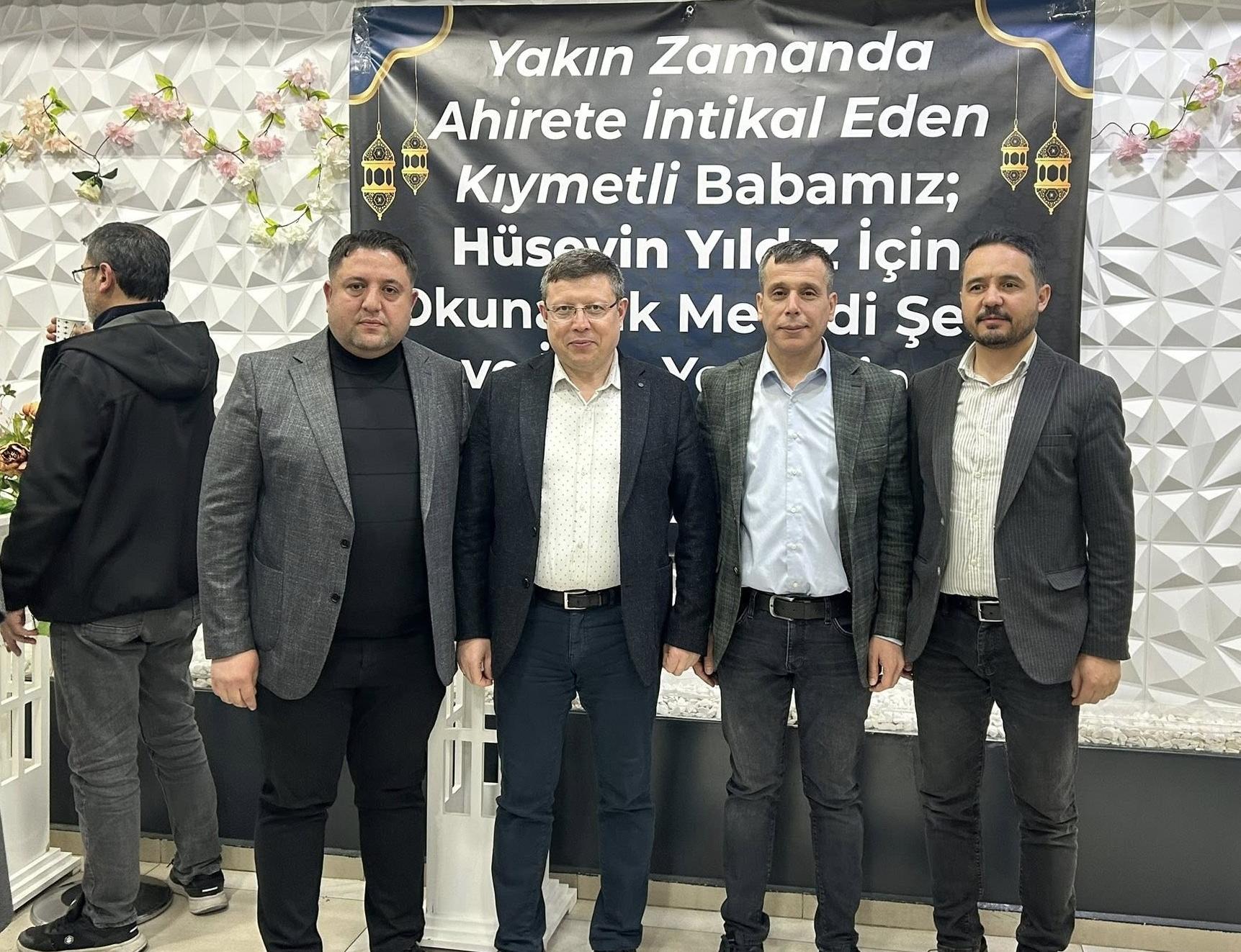 Hüseyin Yıldız Anısına Mevlit ve İftar Programı Düzenlendi