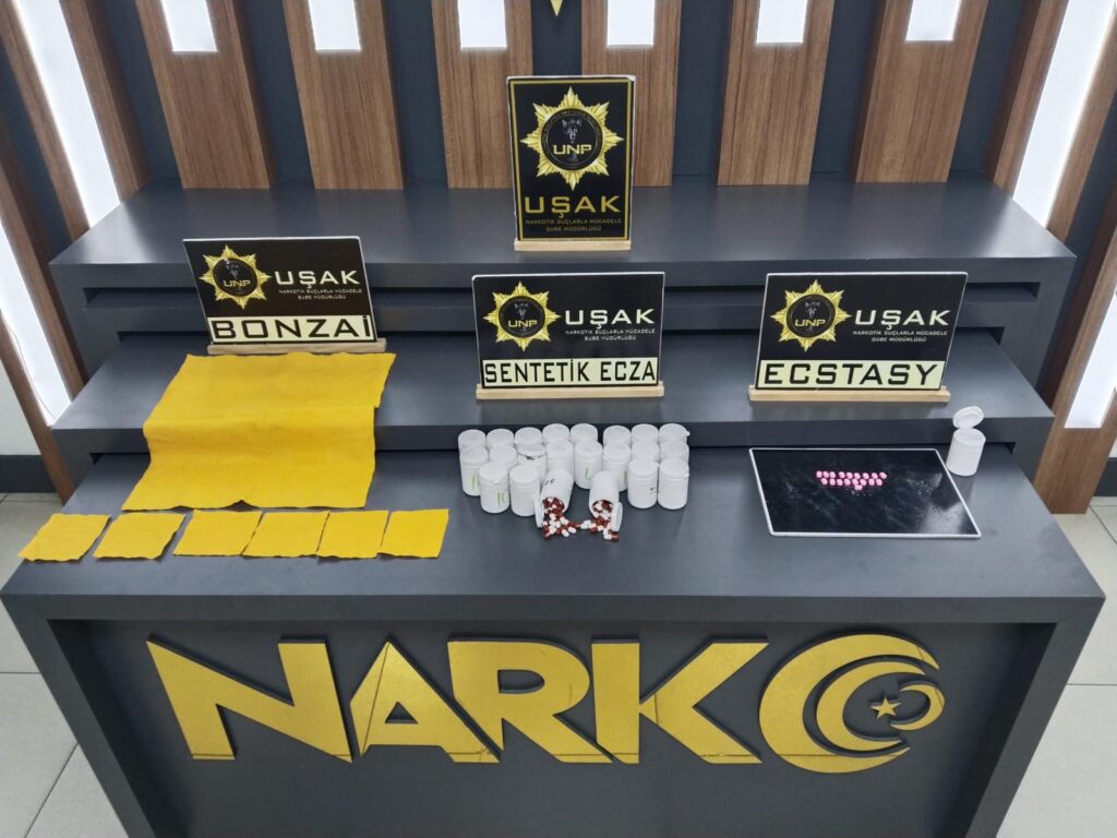 Uşak’ta Uyuşturucuya Geçit Yok: Eş Zamanlı Operasyonlarda Yüklü Miktarda Madde ve 8 Tutuklama - 44a23793 37aa 4f50 8319 8543d5aba058