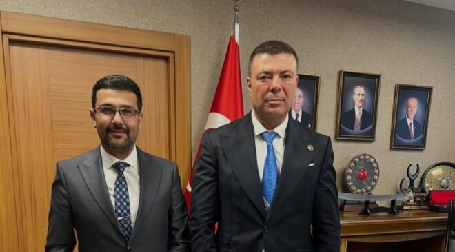 MHP’de Yeni Göreve Akademik Düzeyde Tebrik Ziyareti