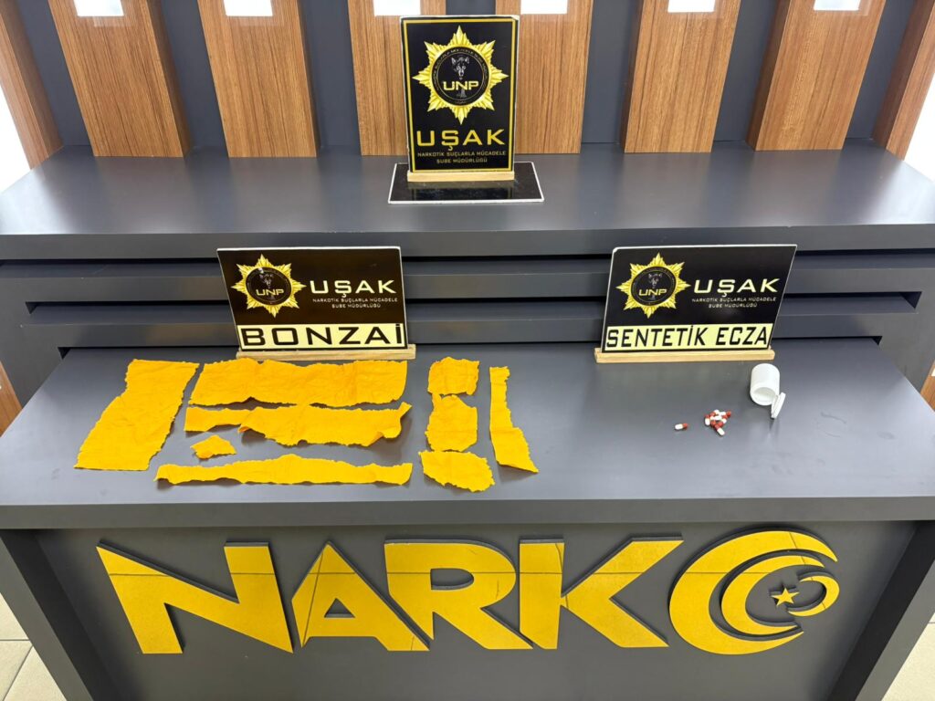 Uşak’ta Uyuşturucuya Büyük Darbe: 9 Şüpheli Tutuklandı, Binlerce Madde Ele Geçirildi - 932ff582 2f68 470b 95bc bd5394ad8593