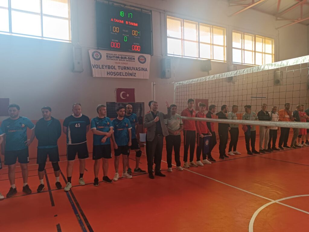 Eğitim Bir-Sen Uşak Şubesi Voleybol Turnuvası Başladı - a3aabd8a 76dd 4faf 8937 5b8d90cbde79