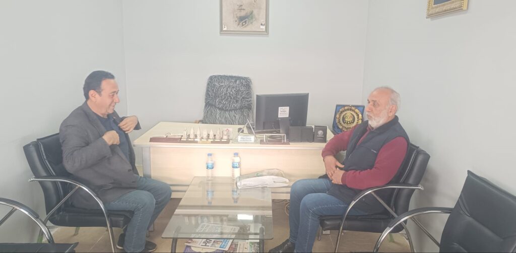 Medya ve Sanayi Buluştu: İbrahim Öteleş’ten Başkan Arslan’a Önemli Ziyaret” - adiyaman