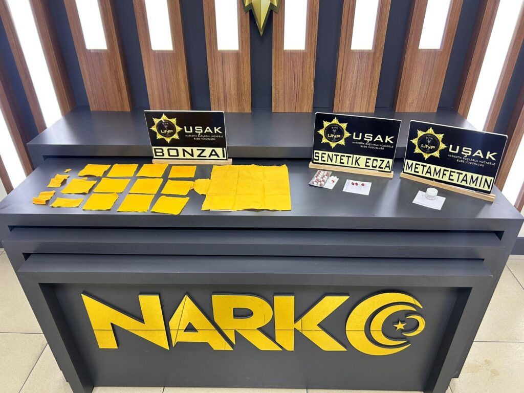 Uşak’ta Eş Zamanlı Uyuşturucu Operasyonu: 5 Şüpheli Tutuklandı, Binlerce Kullanımlık Madde Ele Geçirildi - ba9ff0f3 8320 459d 9a8c 0ad097e04226