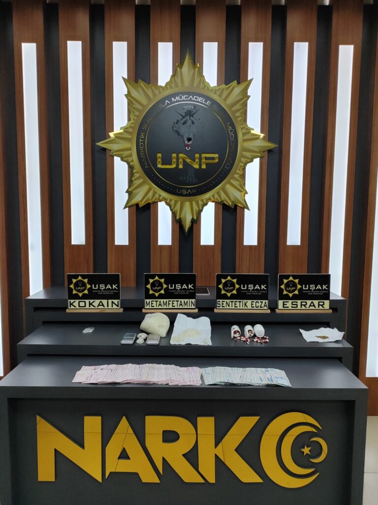 Uşak’ta Uyuşturucuya Geçit Yok: Eş Zamanlı Operasyonlarda Yüklü Miktarda Madde ve 8 Tutuklama - d5a52f2e f8e1 4131 af17 9a44f8913e71