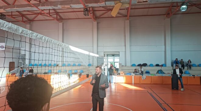 Eğitim Bir-Sen Uşak Şubesi Voleybol Turnuvası Başladı