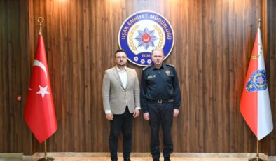 Anahtar Parti Uşak İl Yönetiminden İl Emniyet Müdürlüğüne Nezaket Ziyareti