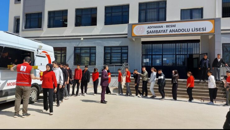 Kızılay’dan Öğrencilere Sıcak Dokunuş