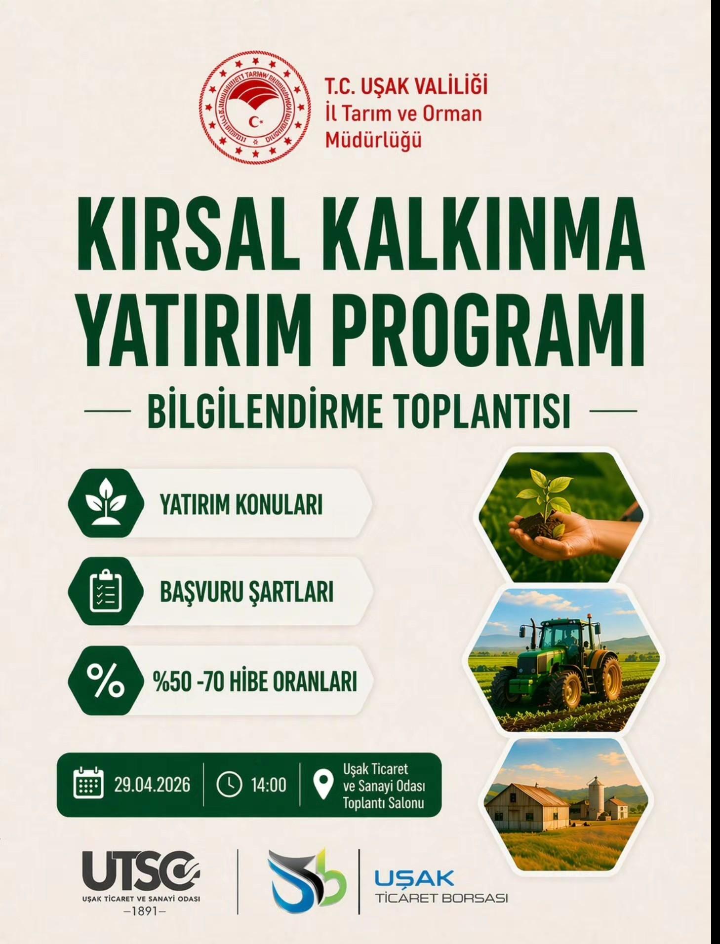Kırsal Kalkınma Hamlesi: Yüzde 70’e Varan Hibelerle Üretime Stratejik Destek