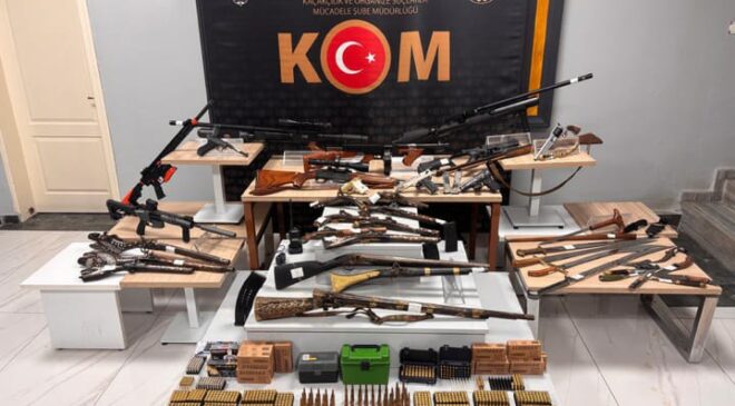 Uşak’ta Güvenlik Güçlerinden Kritik Hamle: Yasa Dışı Silahlanmaya Darbe