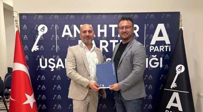 Emekli Astsubay Serkan Erol, Anahtar Parti Eşme Kurucu İlçe Başkanlığı Görevine Atandı