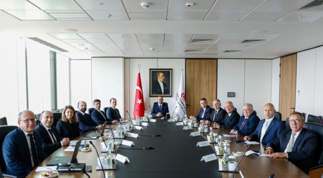 Uşak Heyetinden Merkez Bankası Başkanı Dr. Fatih Karahan’a Ziyaret