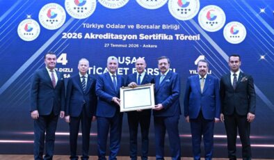 Uşak Ticaret Borsası, TOBB Akreditasyon Belgesi Almaya Hak Kazandı