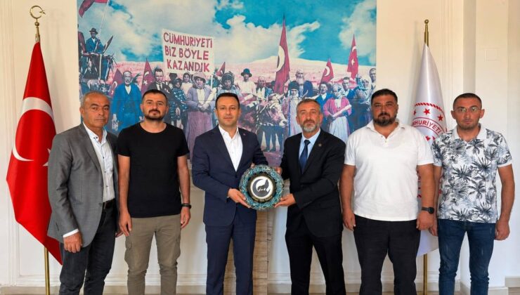 Ülkü Ocakları Ulubey İlçe Başkanlığından Vali Yardımcısı/Kaymakam Vekili Yusuf Beran Vuran’a Nezaket Ziyareti