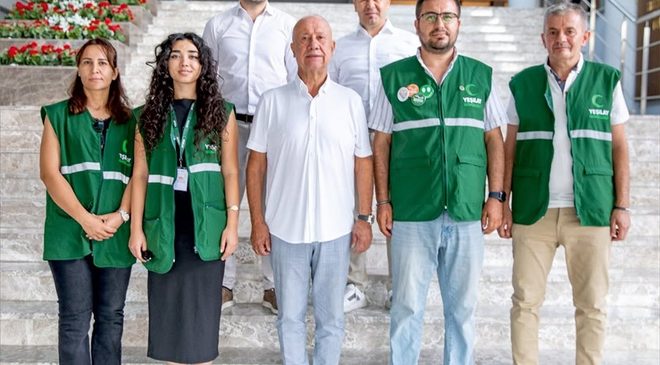 Yeşilay Uşak Şubesi’nden Uşak OSB Yönetimine Ziyaret