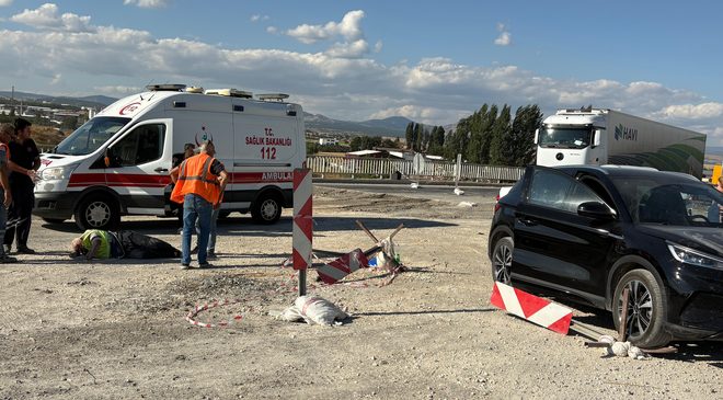 MHP ESKİ İL BAŞKANININ EŞİNİN KARIŞTIĞI KAZADA İŞÇİ HAYATINI KAYBETTİ