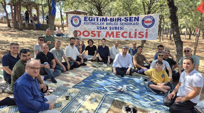 Eğitim-Bir-Sen Uşak Şubesi, Korupark’ta Birlik ve Dayanışma Pikniğinde Buluştu